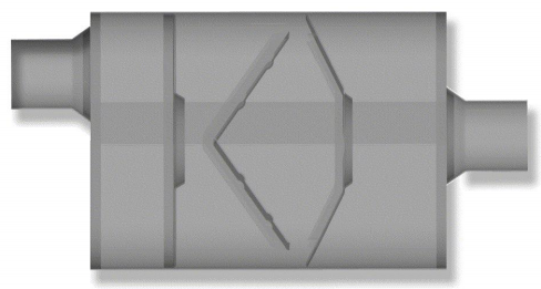 LT041 2"-2" Offset-Center 4"x9" Oval-13"-19" 4"x9" oval