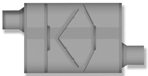 LT043 2"-2" Offset-Offset 4"x9" Oval-13"-19" 4"x9" oval